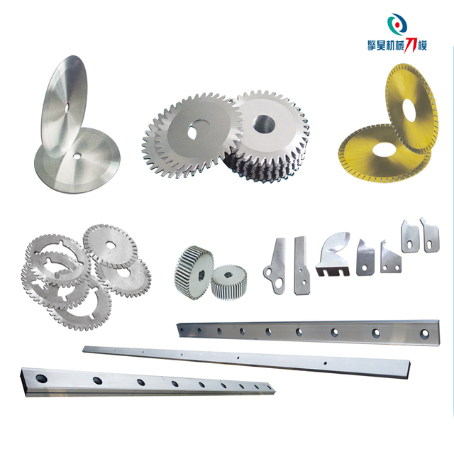 Blades for plastic and rubber industry