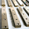 Cutting blades for expanded metal mesh